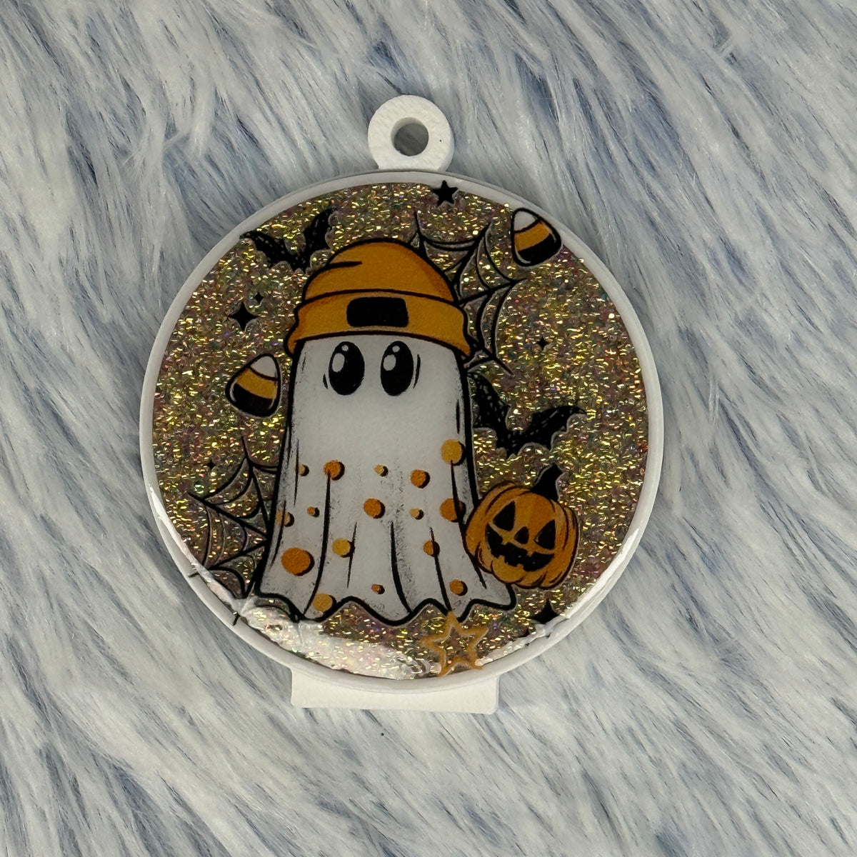 Glitter Ghost Halloween Soda Can Opener | Nail Saver | Ready to Ship